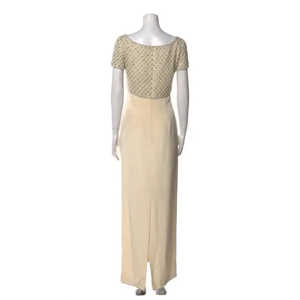 1960S Victoria Royale Limited Column Dress Perfect For Cocktail Wedding 6 - Picture 5 of 11